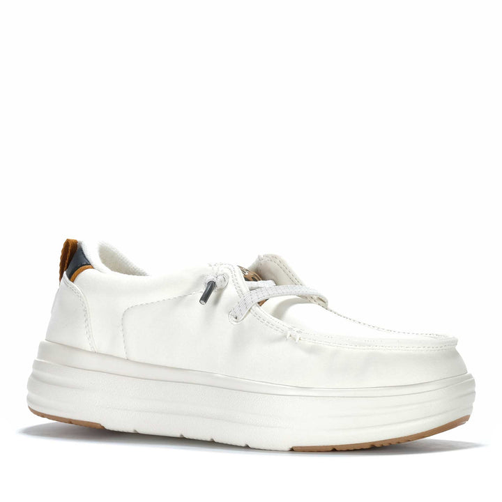 Hey Dude Womens Wendy Nova Classic Egret Womens Shoes