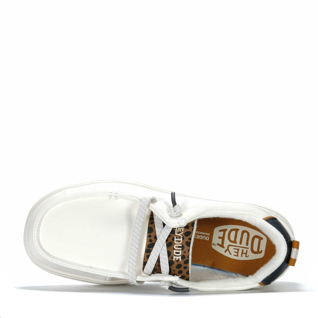 Hey Dude Womens Wendy Nova Classic Egret Womens Shoes