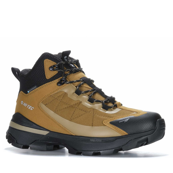 Hi-Tec Cascade Waterproof Chestnut/Black Mens Walking & Running