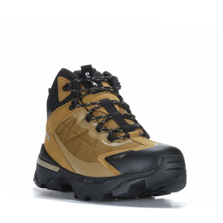 Hi-Tec Cascade Waterproof Chestnut/Black Mens Walking & Running
