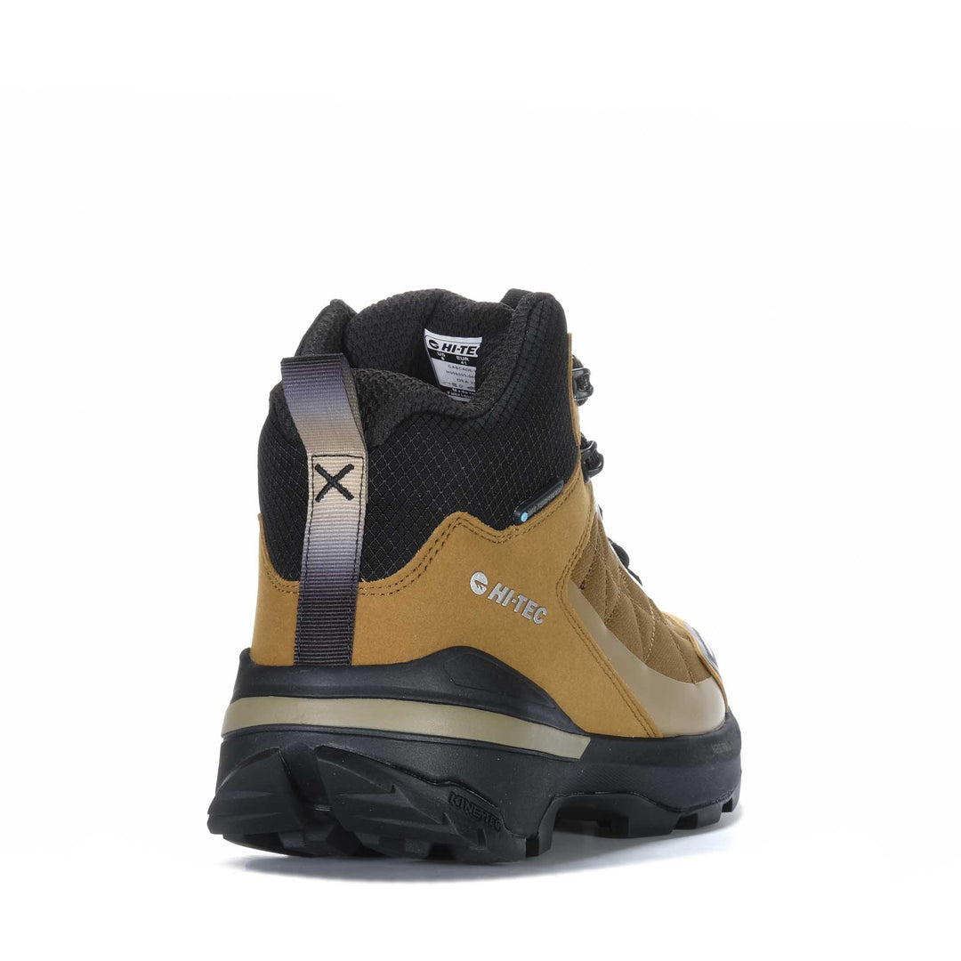 Hi-Tec Cascade Waterproof Chestnut/Black Mens Walking & Running