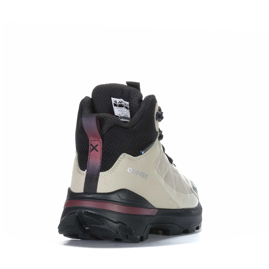 Hi-Tec Cascade Waterproof Womens Sandstone/Black