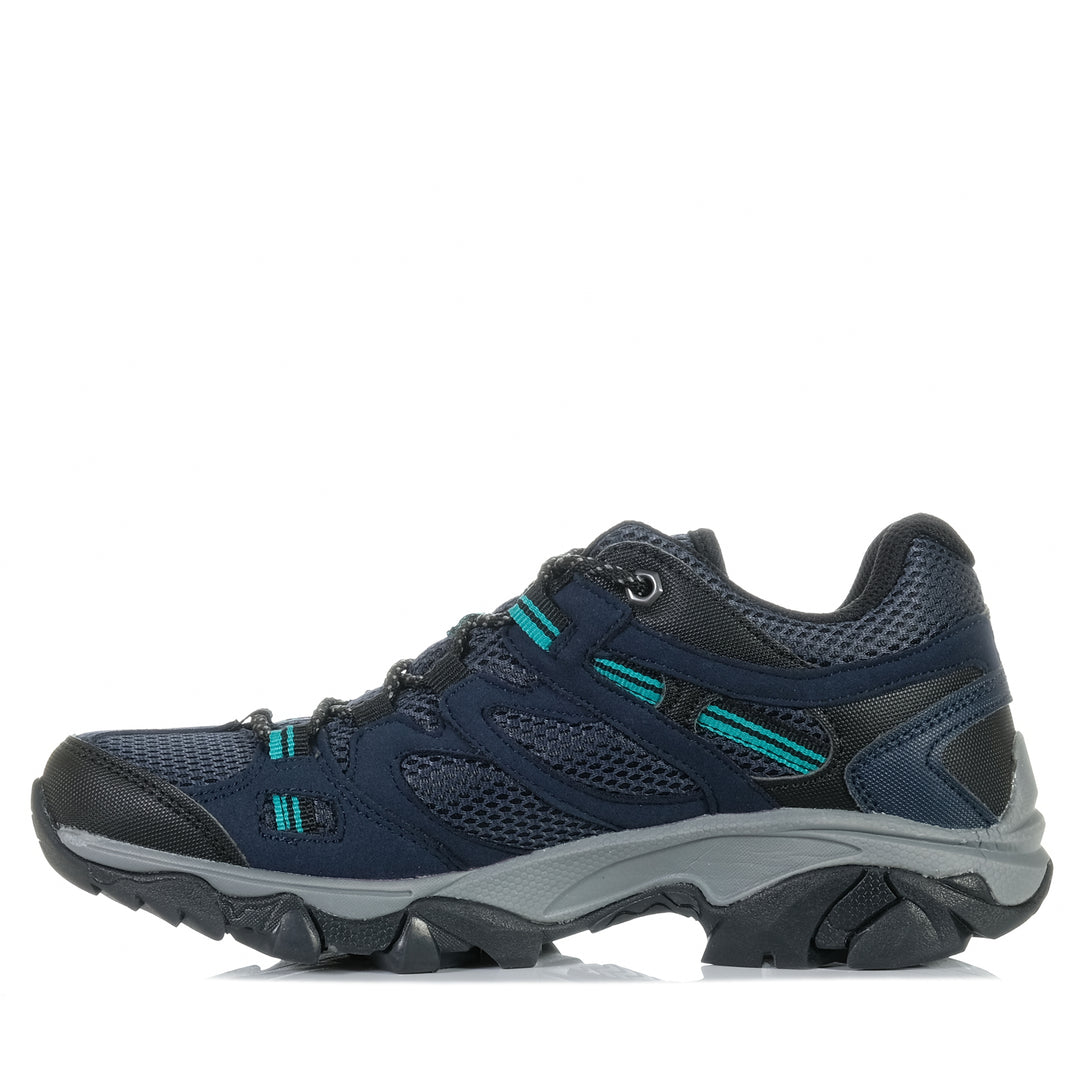 Hi-Tec Ravus Vent Lite Low Waterproof Women's Midnight, 10 US, 11 US, 6 US, 7 US, 7.5 US, 8 US, 8.5 US, 9 US, 9.5 US, blue, hi-tec, hiking, sports, walking, waterproof, womens