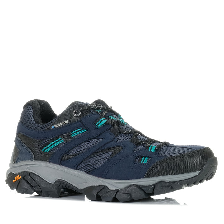 Hi-Tec Ravus Vent Lite Low Waterproof Women's Midnight, 10 US, 11 US, 6 US, 7 US, 7.5 US, 8 US, 8.5 US, 9 US, 9.5 US, blue, hi-tec, hiking, sports, walking, waterproof, womens