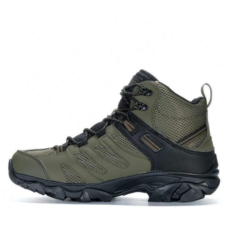 Hi-Tec Tarantula Mid Waterproof Black/Olive/Night