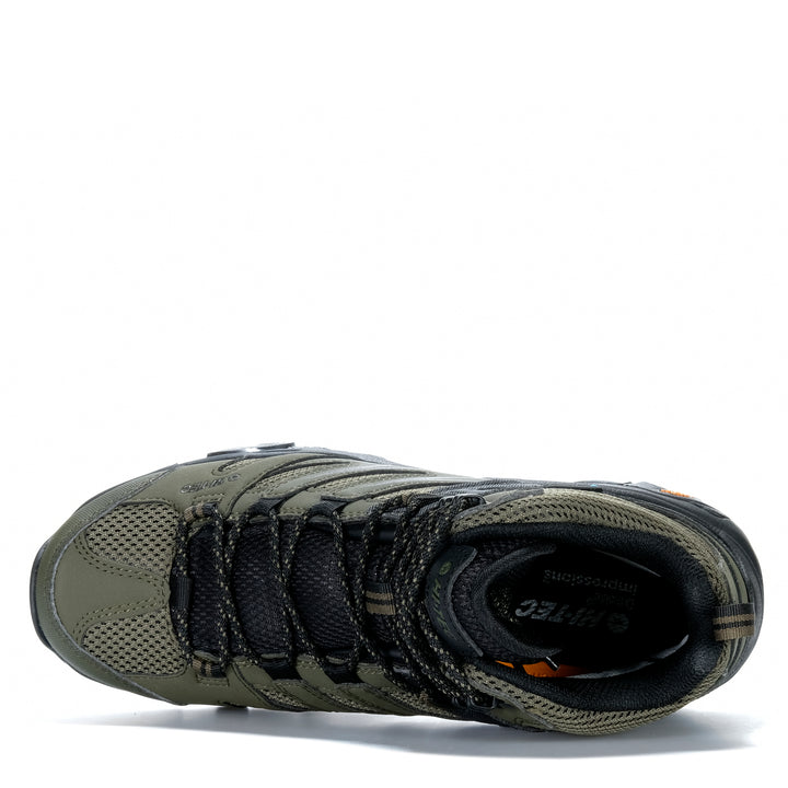 Hi-Tec Tarantula Mid Waterproof Black/Olive/Night