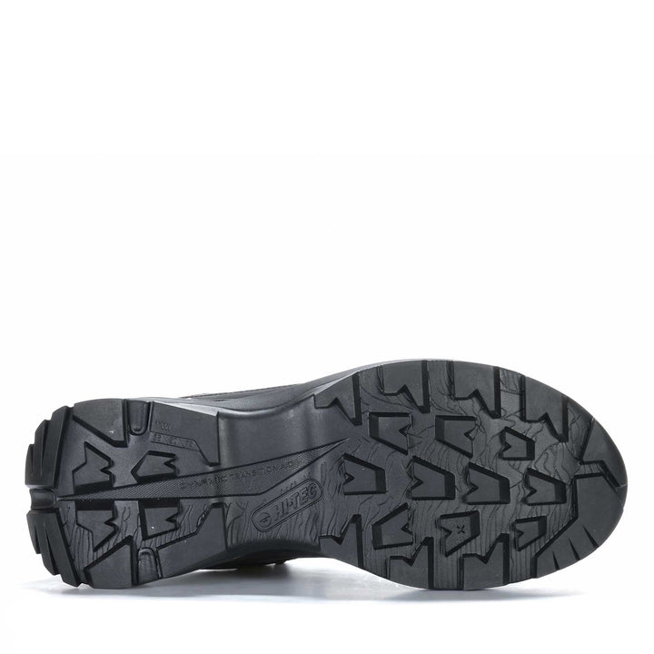 Hi-Tec Crest Black/Charcoal Mens Walking & Running