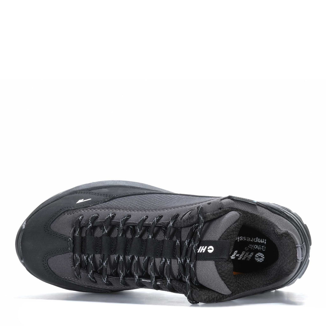 Hi-Tec Crest Womens Black/Charcoal