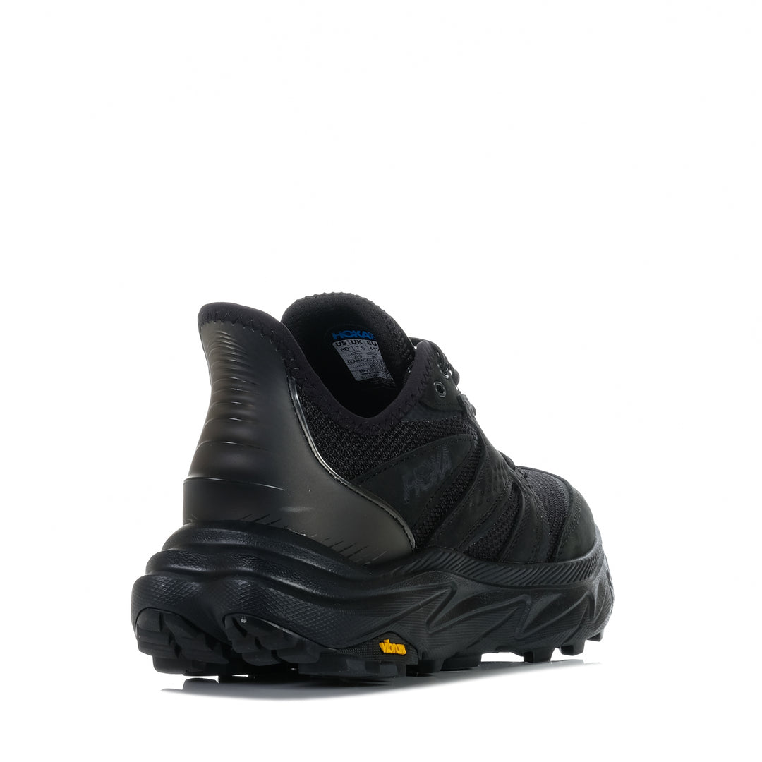 Hoka Anacapa 2 Freedom Mens Black/Black, Mens, black, hiking, Hoka, mens, sports, walking, wide