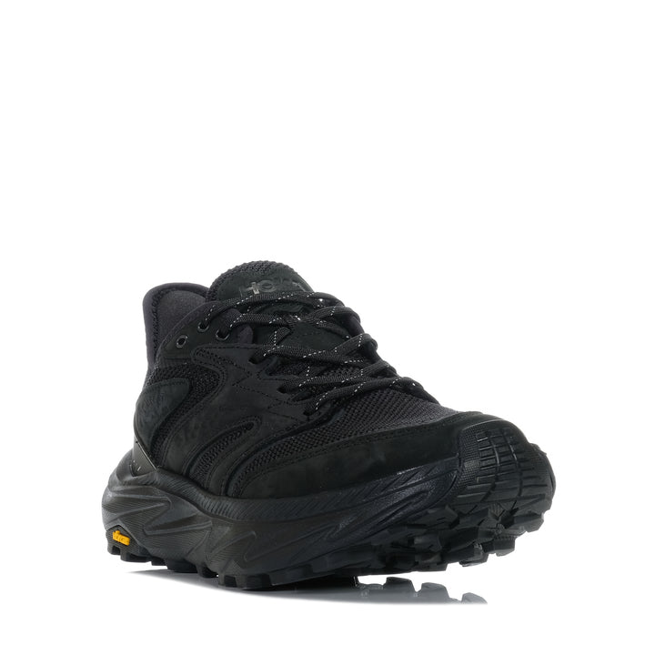 Hoka Anacapa 2 Freedom Mens Black/Black, Mens, black, hiking, Hoka, mens, sports, walking, wide