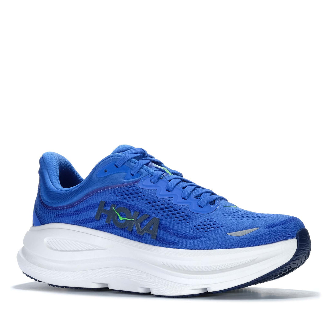 Hoka Bondi 9 Asphalt Cobalt Blue/Ultramarine Mens Running & Walking