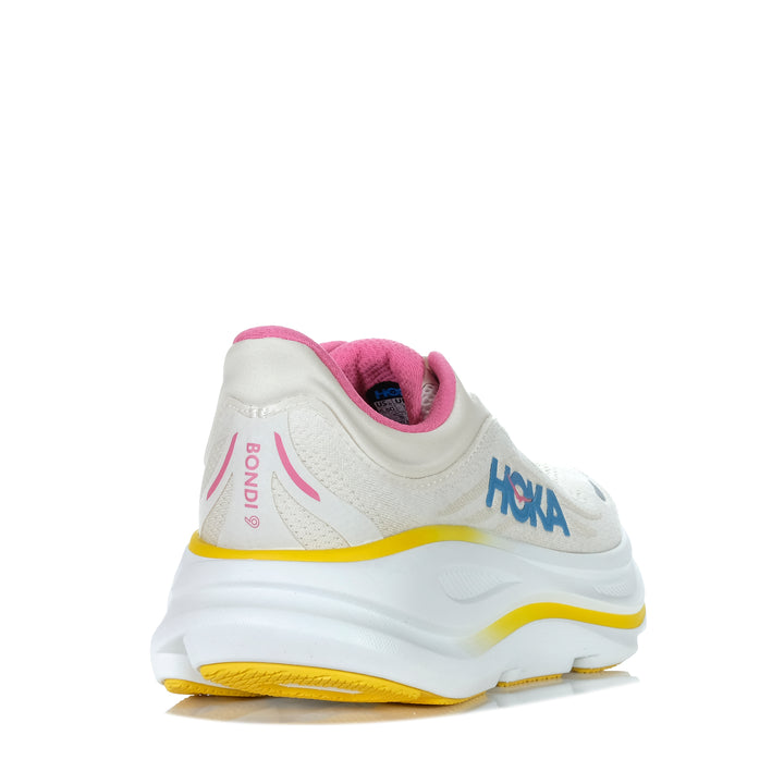 Hoka Bondi 9 Wide Womens Alabaster/Birch Womens Sports