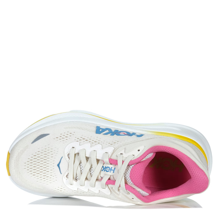 Hoka Bondi 9 Wide Womens Alabaster/Birch Womens Sports