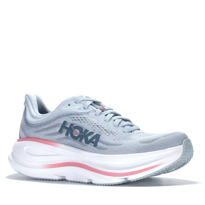Hoka Bondi 9 Wide Womens Mineral Blue Womens Walking & Running