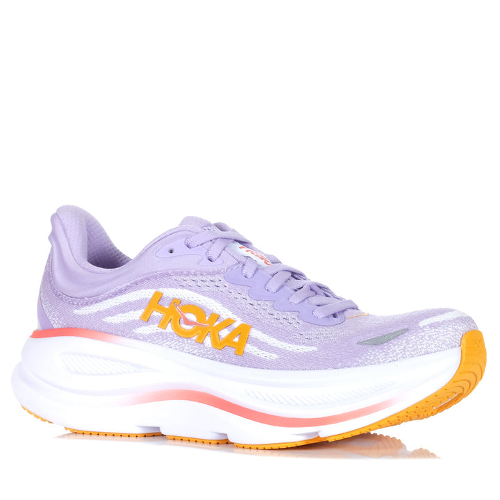 Hoka Bondi 9 Womens Aster Flower/Starlight Glow, Womens