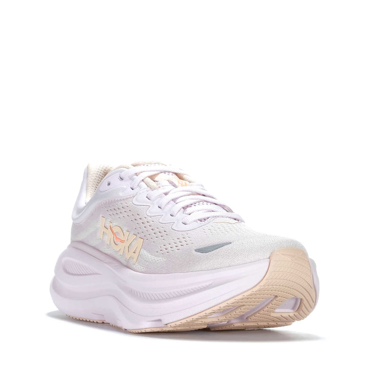 Hoka Bondi 9 (B) Lilac Cream/Tangerine Glow