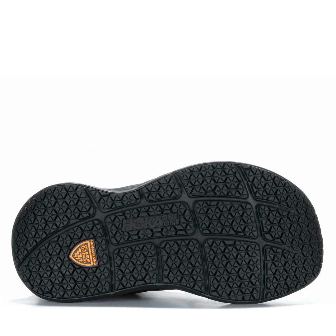 Hoka Bondi SR Wide (D) Womens Black/Black Womens Walking & Running