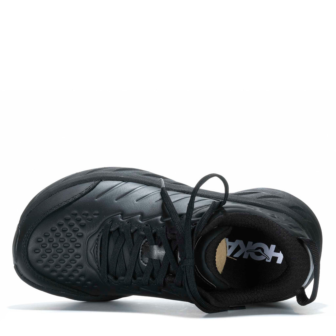 Hoka Bondi SR Wide (D) Womens Black/Black Womens Walking & Running