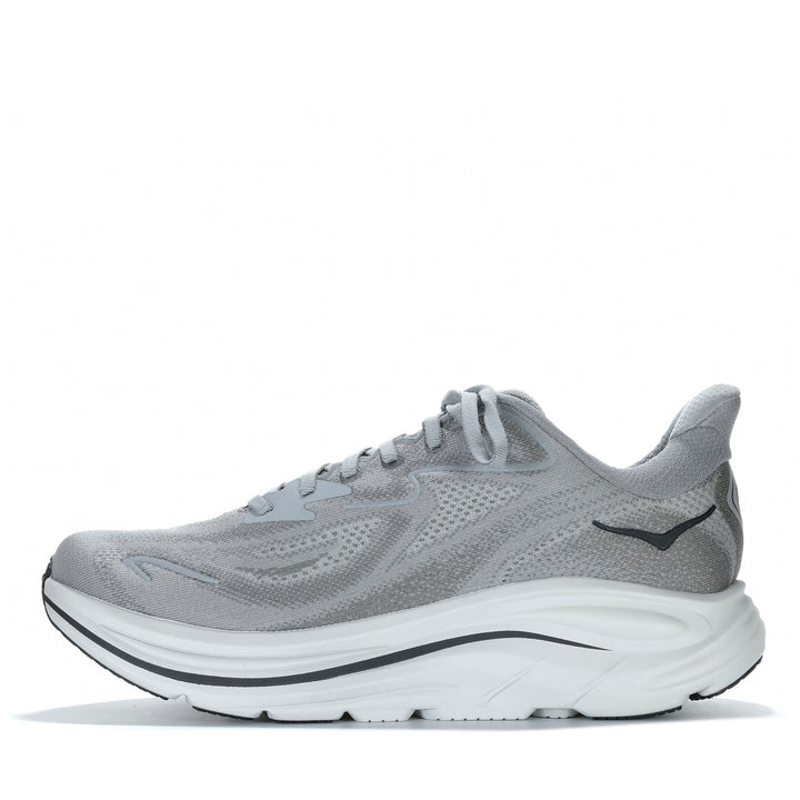Hoka Clifton 10 Wide (2E) Galactic Grey/Asteroid Mens Sports