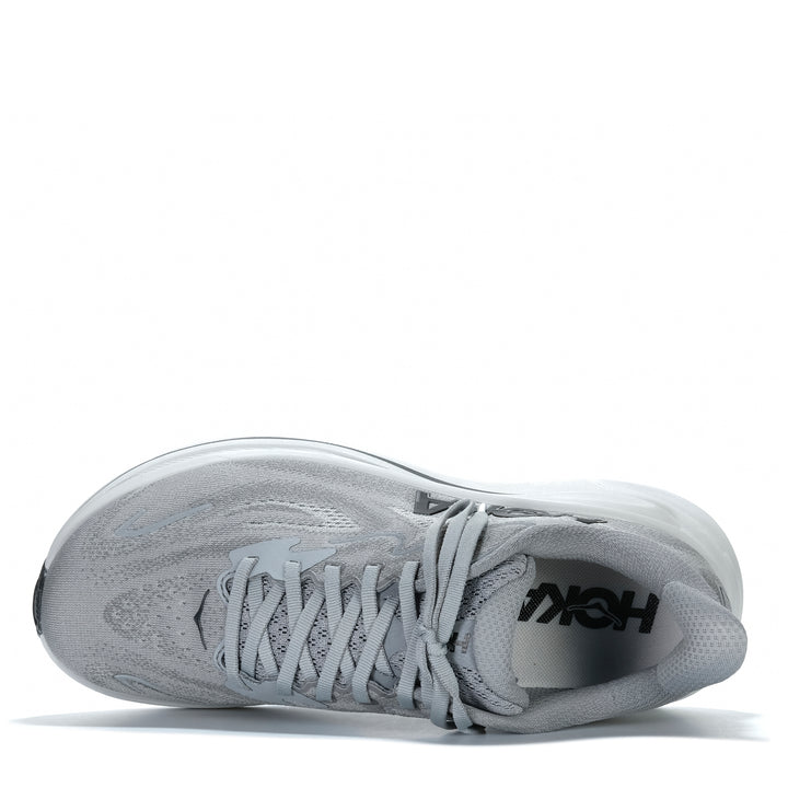 Hoka Clifton 10 Wide (2E) Galactic Grey/Asteroid Mens Sports