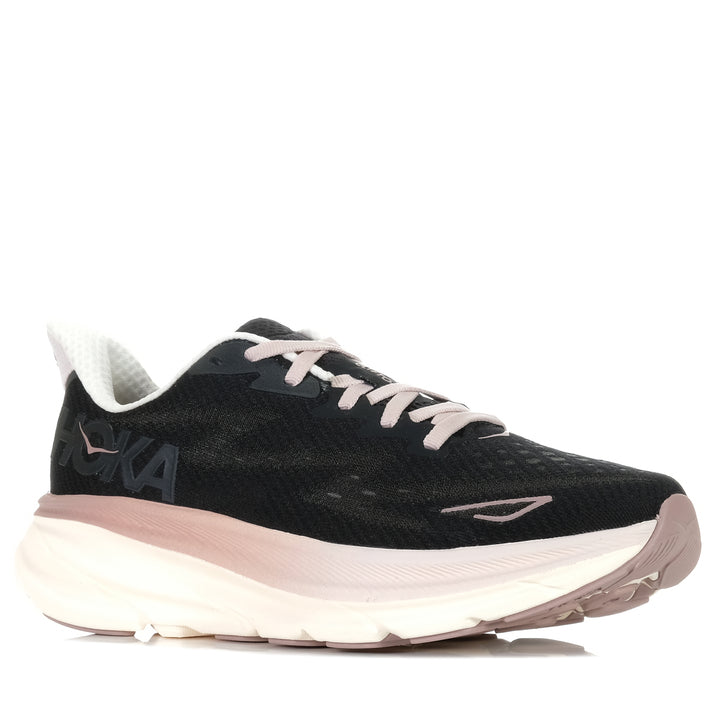 Hoka Clifton 9 Obsidian/Quartzite, 10 US, 10.5 US, 11 US, 6 US, 6.5 US, 7 US, 7.5 US, 8 US, 8.5 US, 9 US, 9.5 US, black, hoka, multi, running, sports, womens