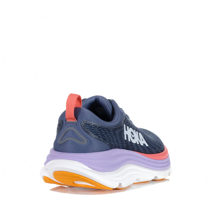 Hoka Gaviota 5 Wide Anchor/Grapefruit