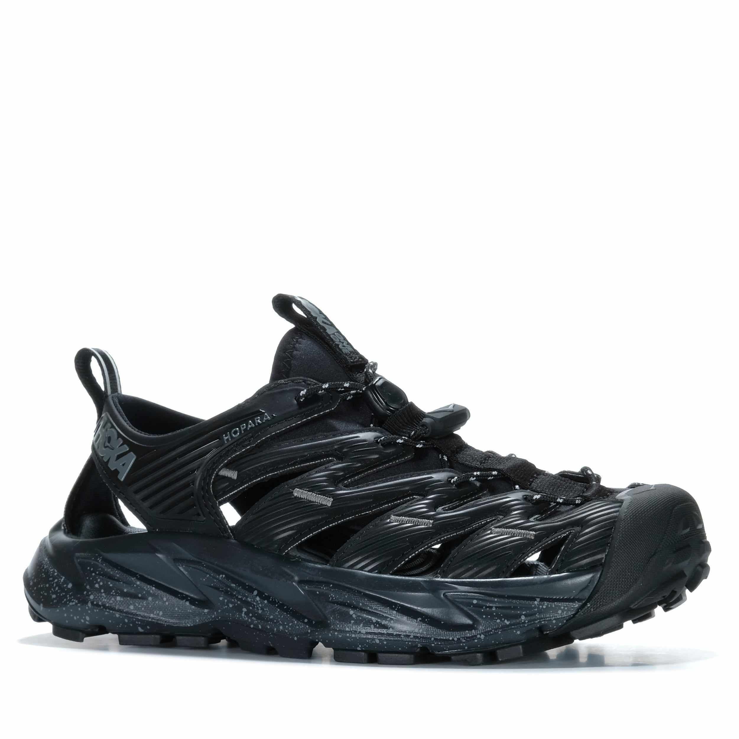 Hoka Hopara Unisex Black/Castlerock | Frames Footwear