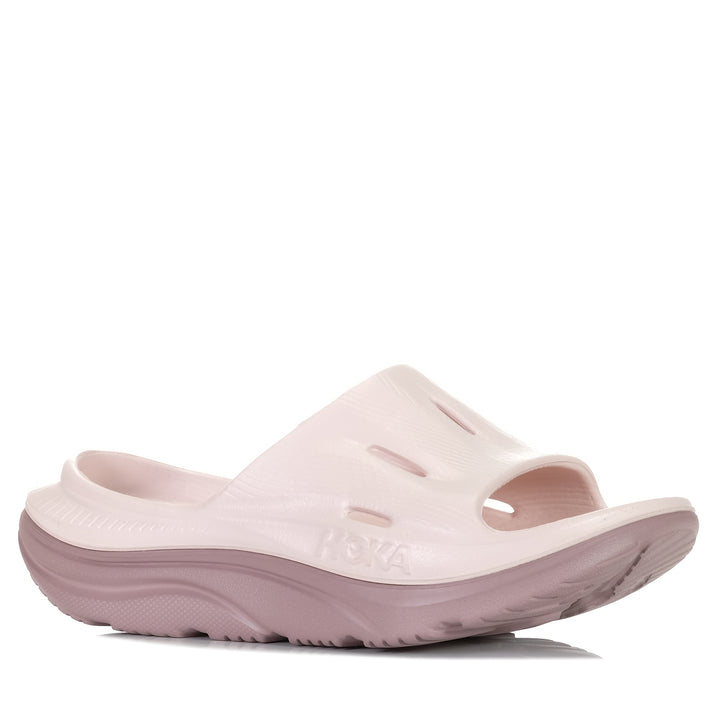 Hoka Ora Recovery Slide 3 Cosmic Pearl/Quartzite, Womens