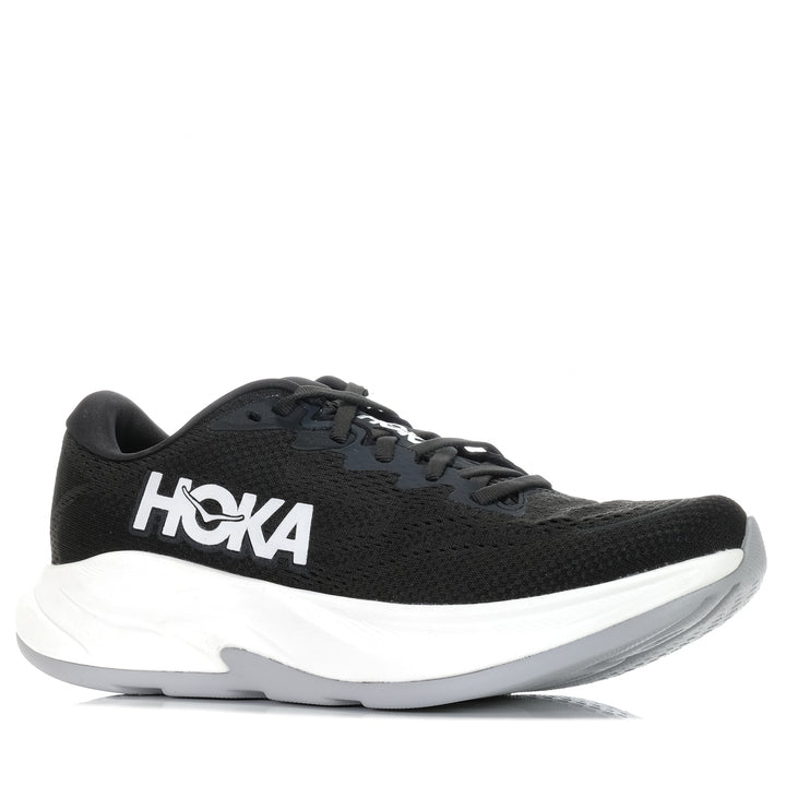 Hoka Rincon 4 Mens Black/White, Mens, black, Hoka, mens, running, sports, wide