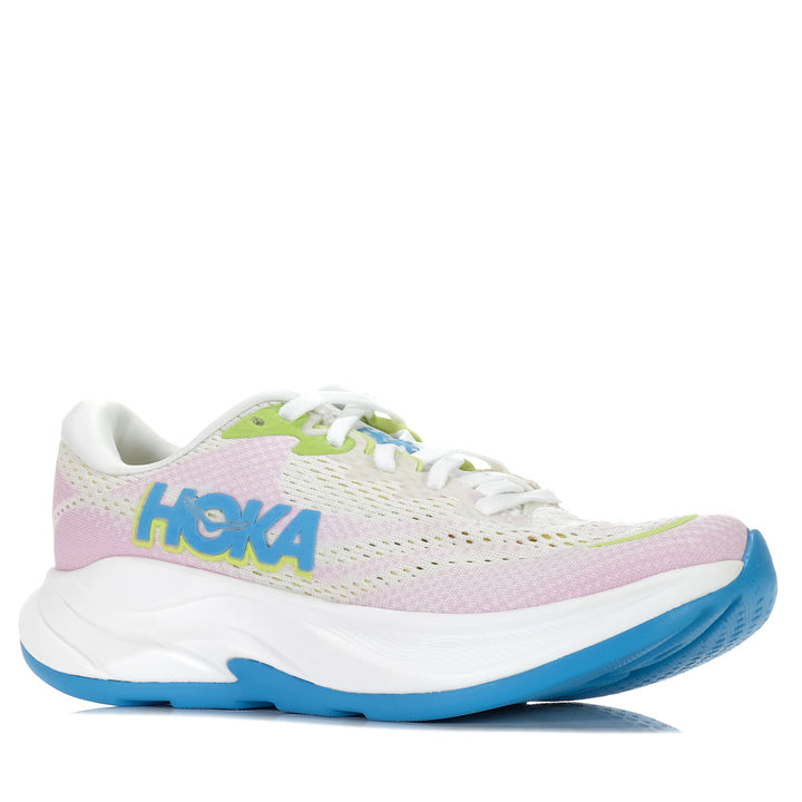 Hoka Rincon 4 Womens Frost/Pink Twilight, 10 US, 10.5 US, 11 US, 6 US, 6.5 US, 7 US, 7.5 US, 8 US, 8.5 US, 9 US, Hoka, multi, running, sports, walking, wide, womens