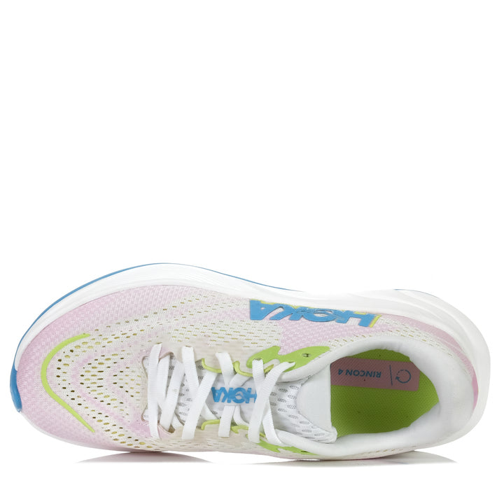 Hoka Rincon 4 Womens Frost/Pink Twilight, 10 US, 10.5 US, 11 US, 6 US, 6.5 US, 7 US, 7.5 US, 8 US, 8.5 US, 9 US, Hoka, multi, running, sports, walking, wide, womens