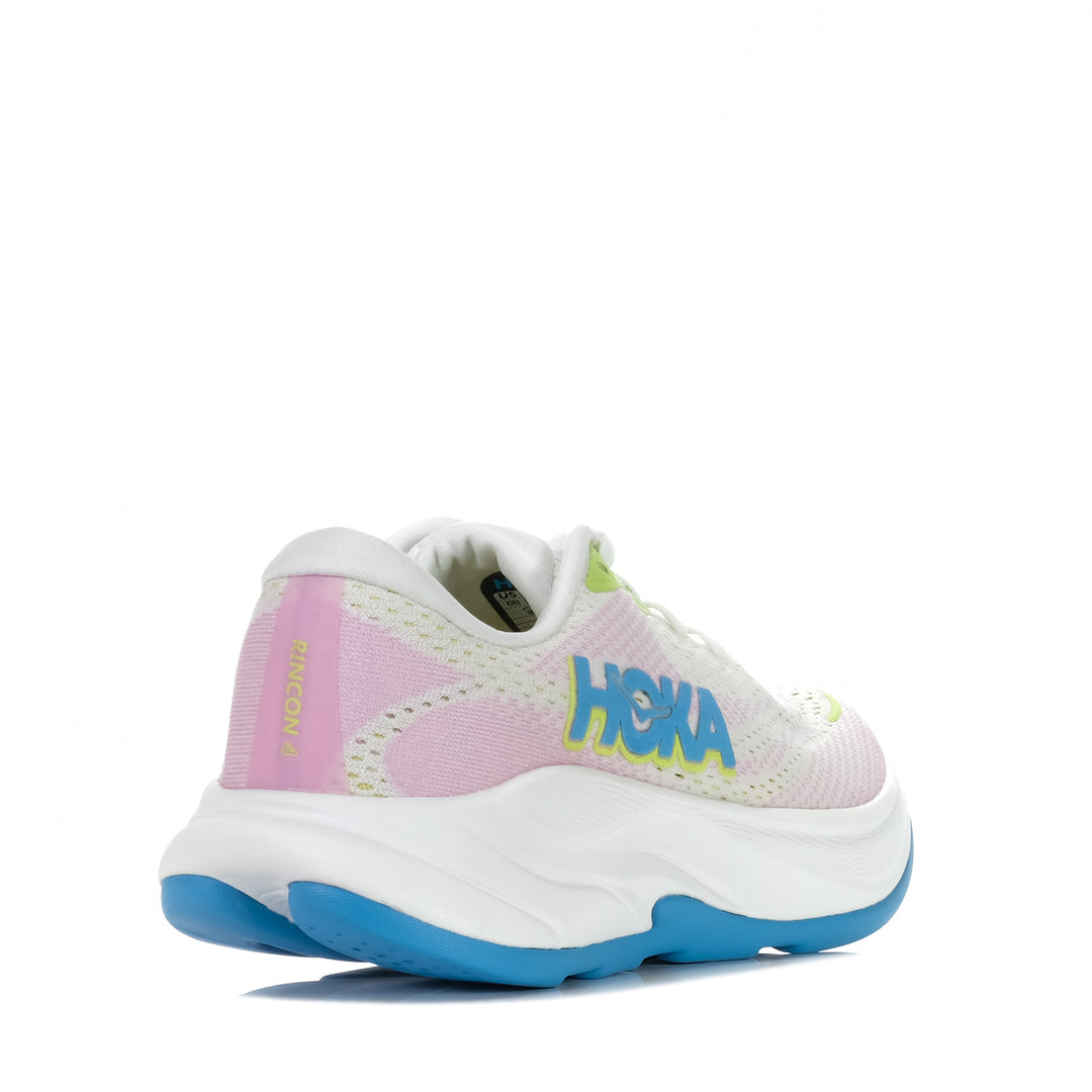 Hoka Rincon 4 Womens Frost/Pink Twilight, 10 US, 10.5 US, 11 US, 6 US, 6.5 US, 7 US, 7.5 US, 8 US, 8.5 US, 9 US, Hoka, multi, running, sports, walking, wide, womens