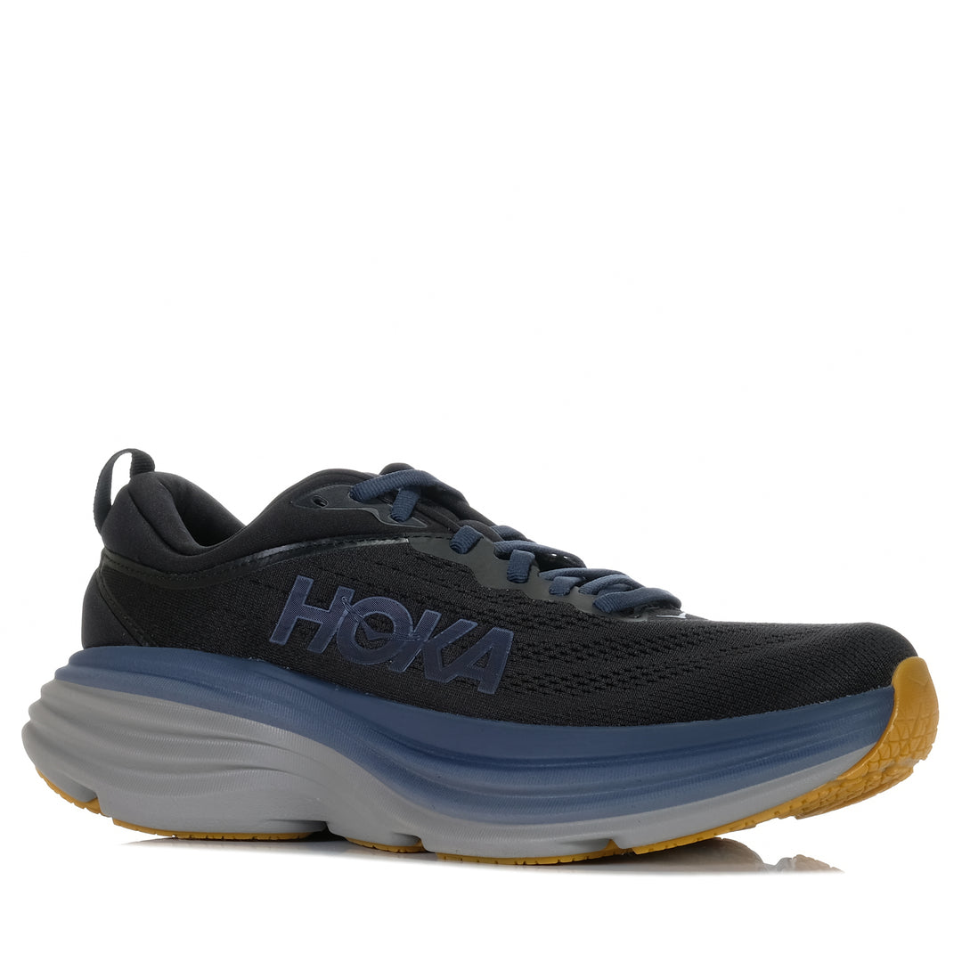 Hoka Bondi 8 Black/Iron Ore, Mens