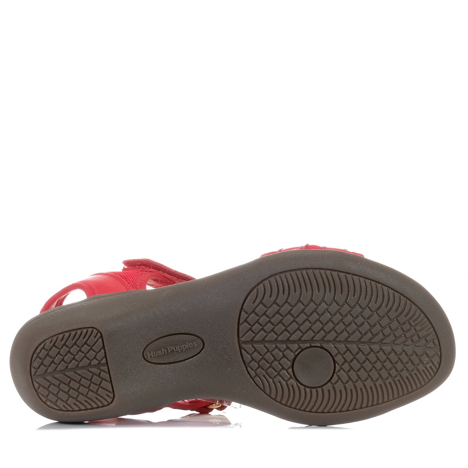 Hush puppies red sandals best sale