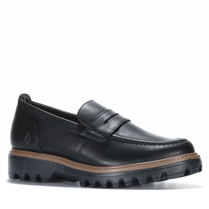 Hush Puppies Beau Black Womens Shoes
