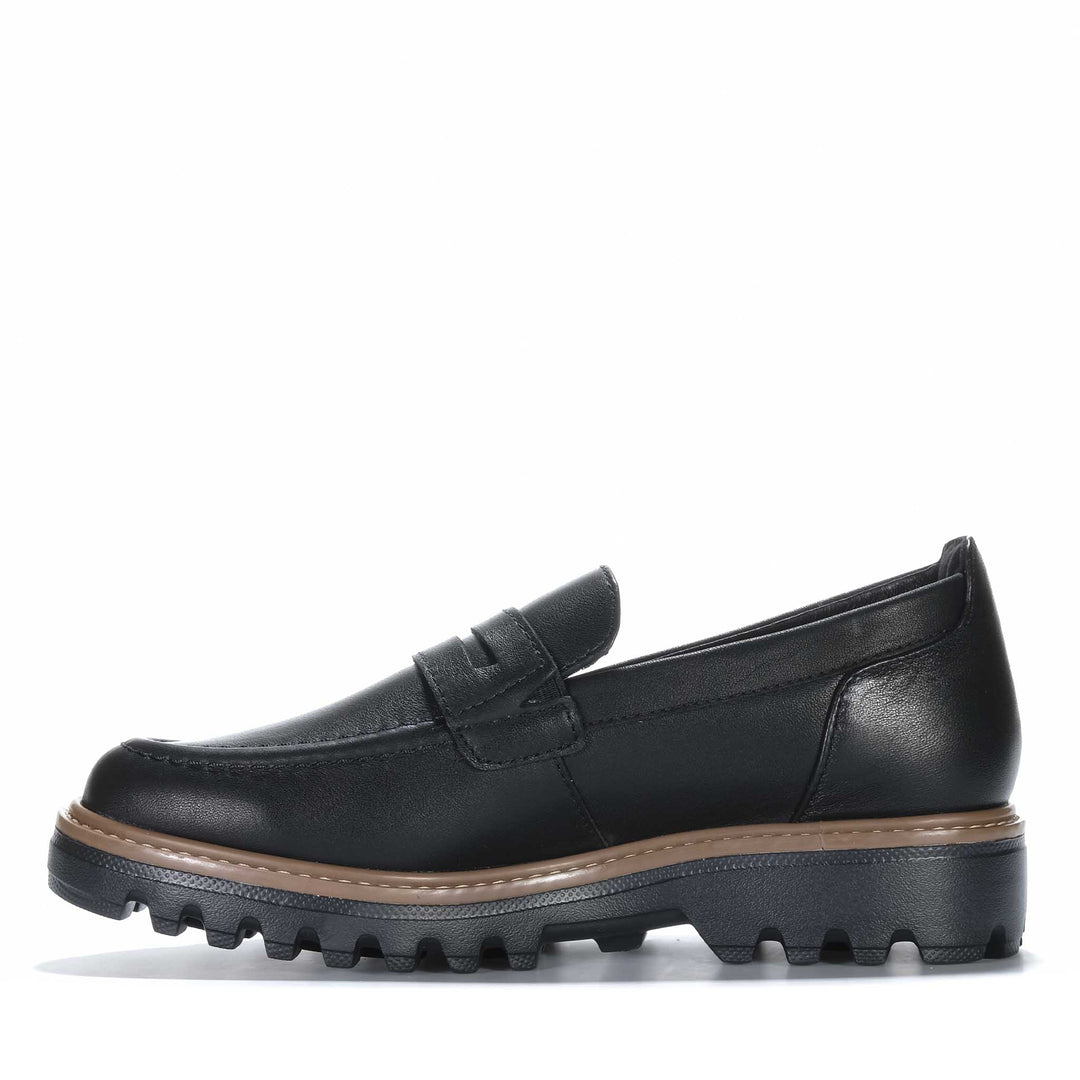Hush Puppies Beau Black Womens Shoes