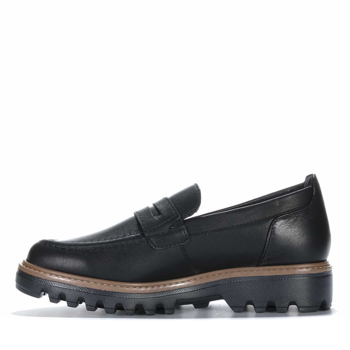 Hush Puppies Beau Black Womens Shoes