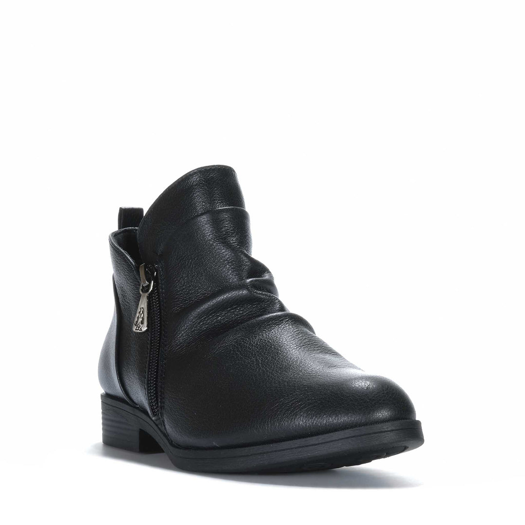 Hush Puppies Chalet Black/Black Womens Boots