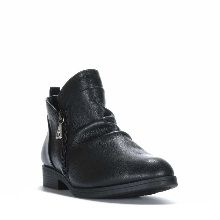 Hush Puppies Chalet Black/Black Womens Boots