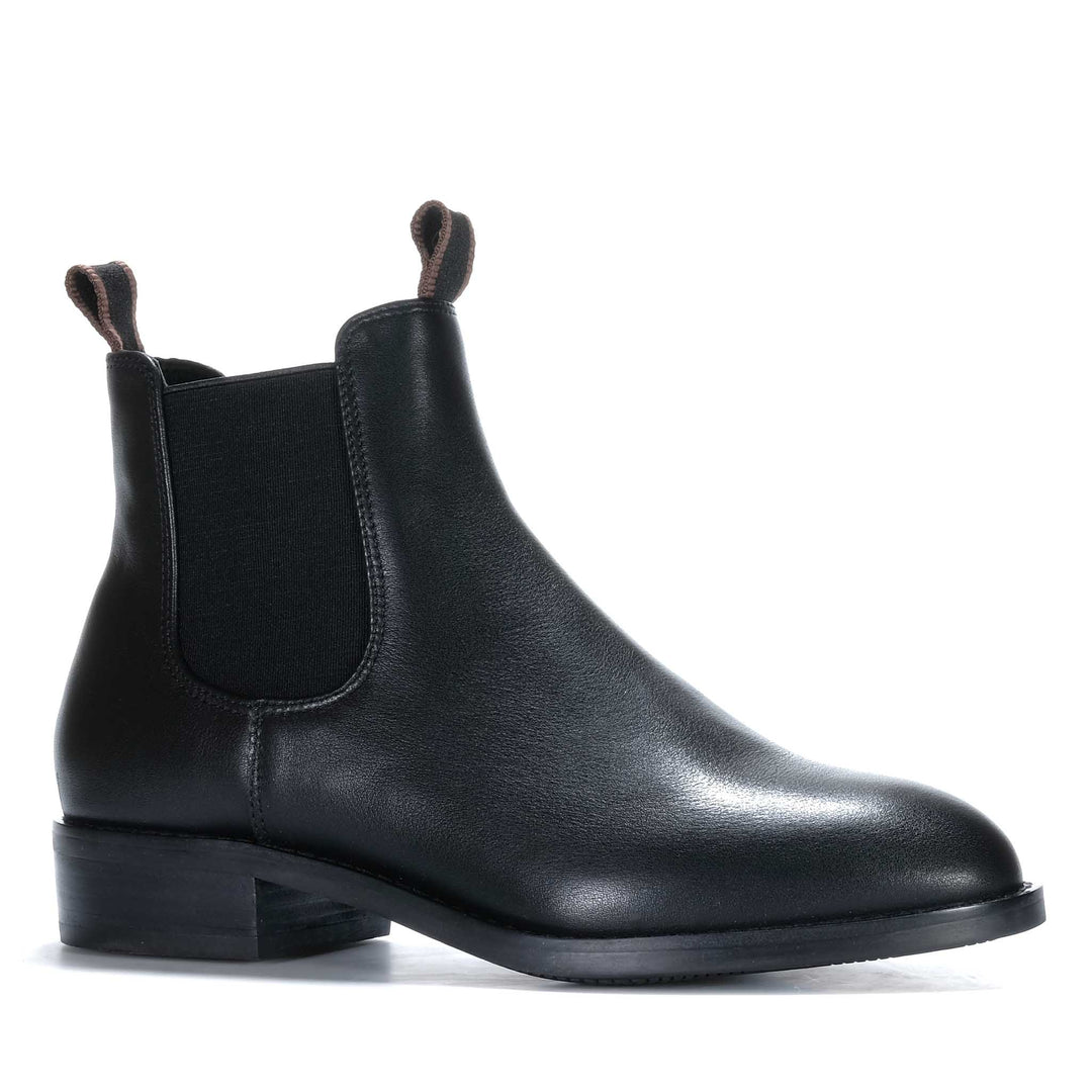 Hush Puppies Dorado Black Womens Boots