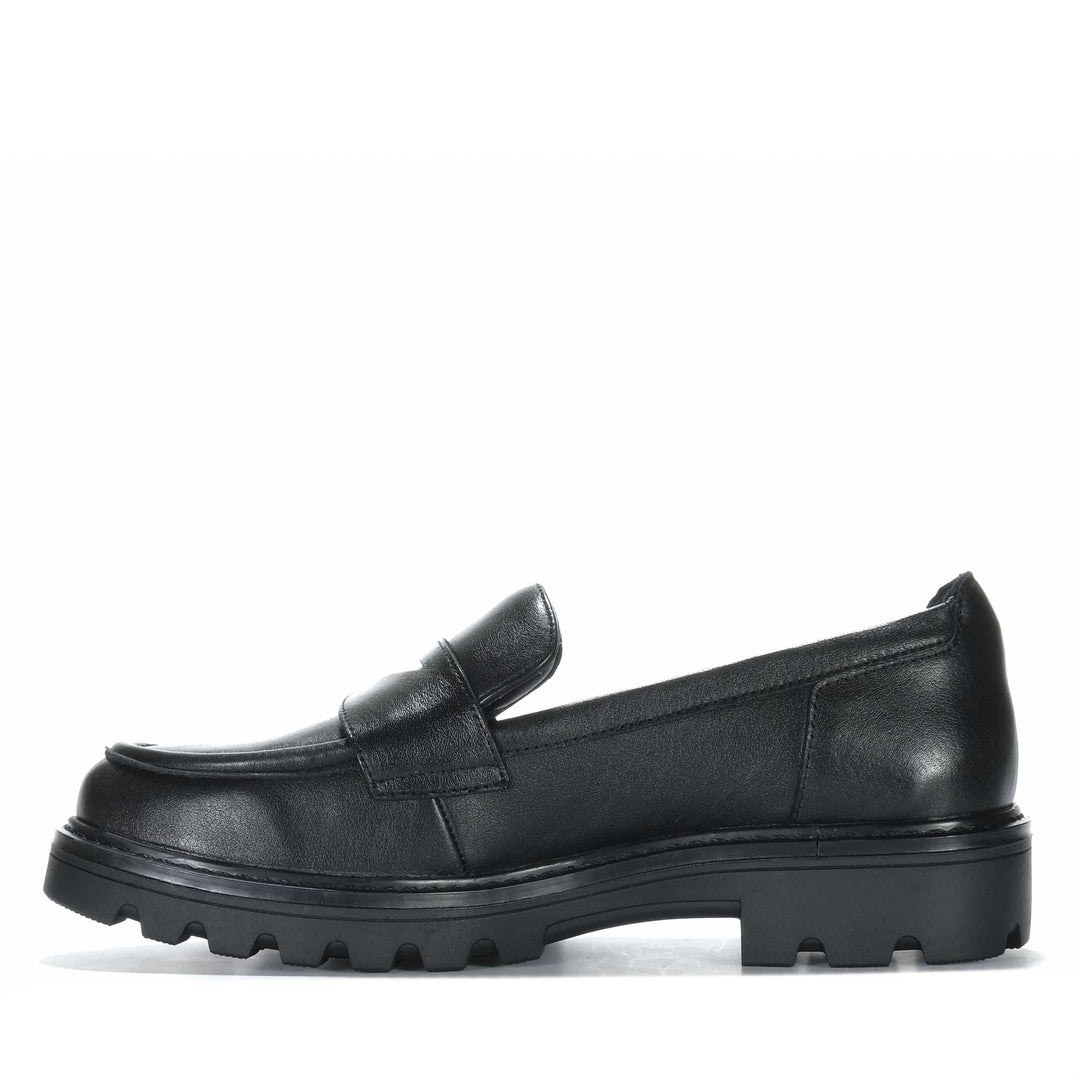 Hush Puppies Elixir Black Womens Shoes