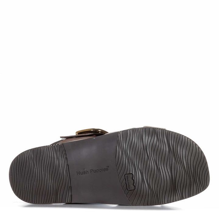 Hush Puppies Jester Black Womens Sandals
