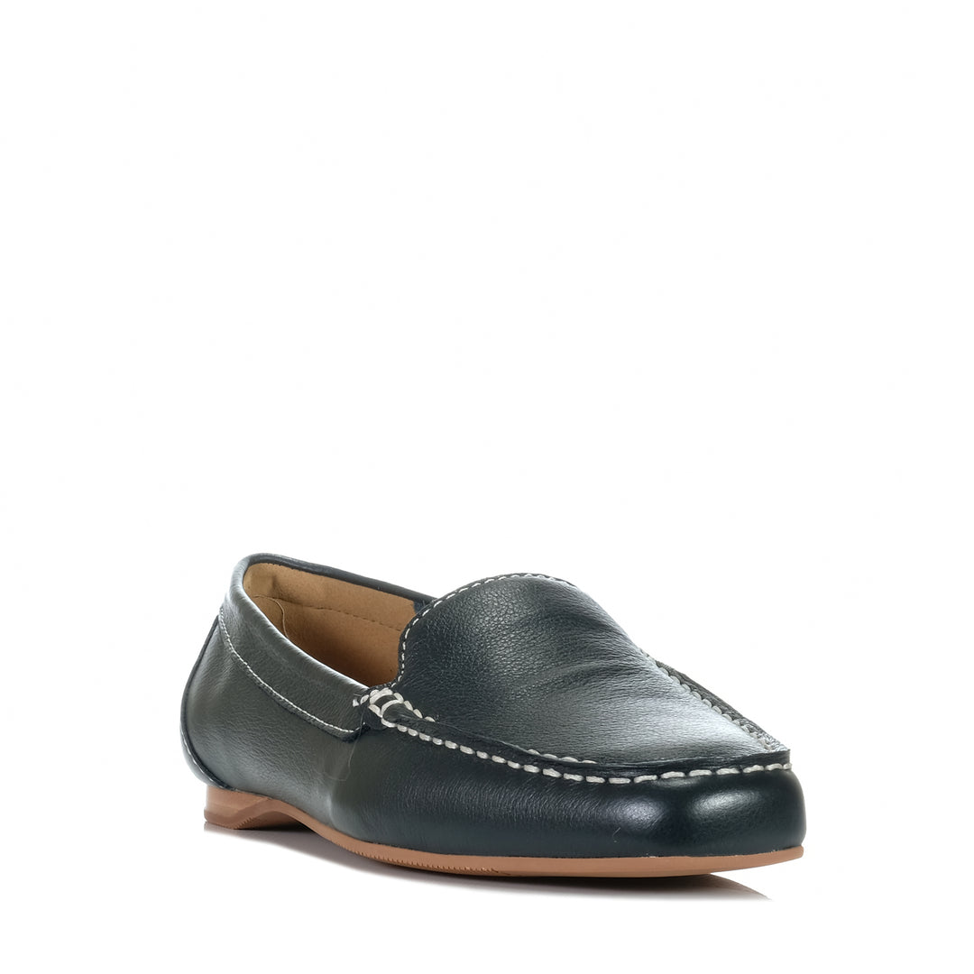 Hush Puppies Kairos Midnight Navy, Womens, blue, flats, hush puppies, loafer, shoes, wide, womens