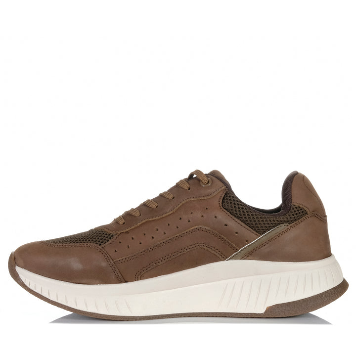 Hush Puppies Keegan Taupe Suede
