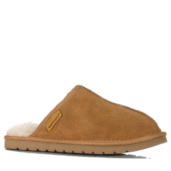 Hush Puppies Loch Chestnut Suede, Mens