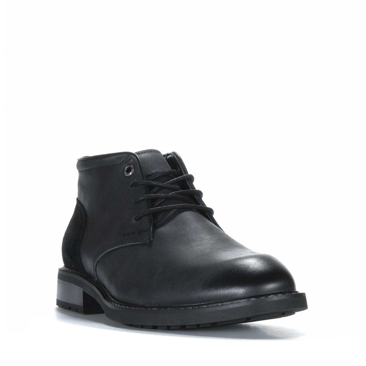 Hush Puppies Lynx Black Mens Boots