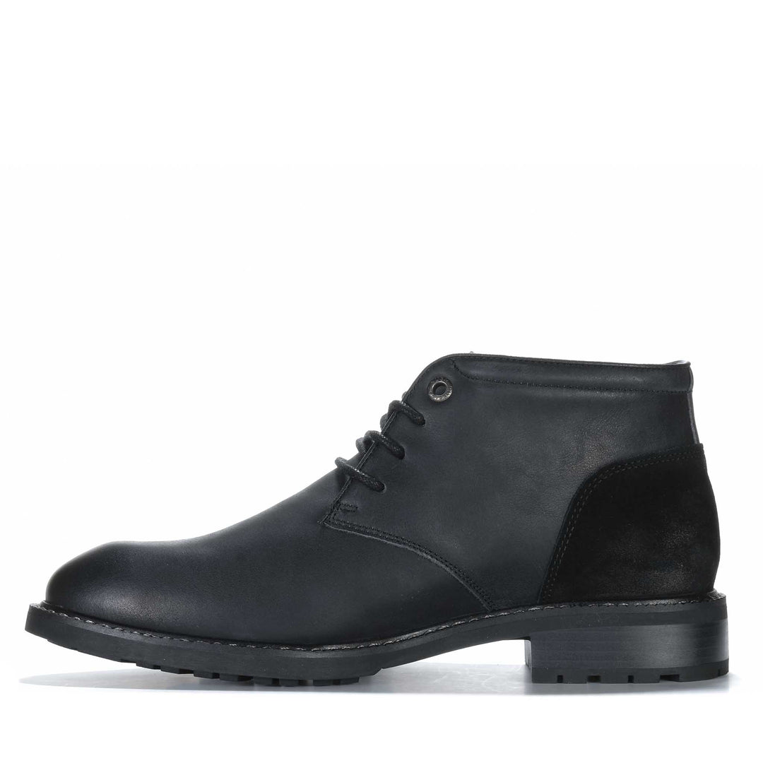 Hush Puppies Lynx Black Mens Boots