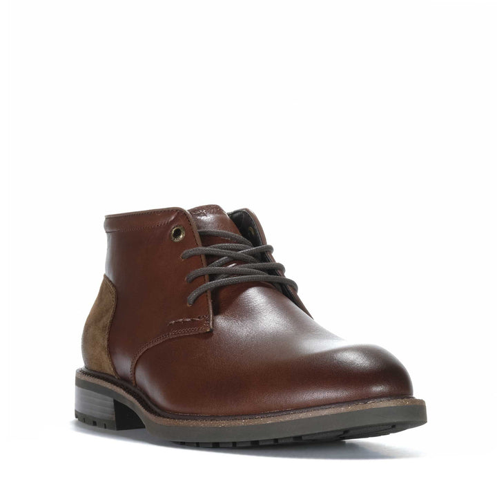 Hush Puppies Lynx Brown Mens Boots