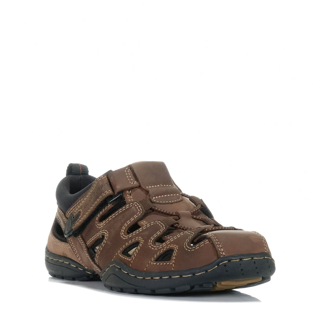 Hush Puppies Sentry Brown, Mens