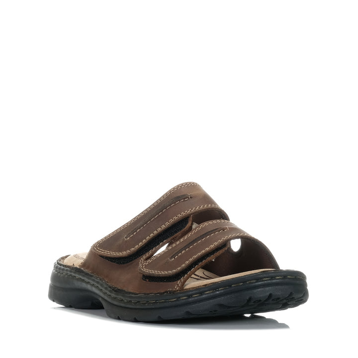 Hush Puppies Slider Brown, 10 UK, 11 UK, 12 UK, 13 UK, 6 UK, 7 UK, 8 UK, 9 UK, brown, Hush Puppies, mens, sandals, wide